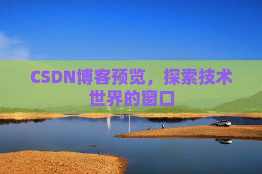 CSDN博客预览,探索技术世界的窗口